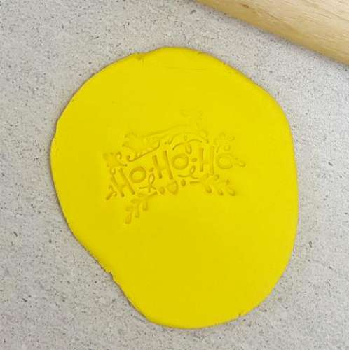 Cookie Stamp Embosser - Ho Ho Ho #2 - Click Image to Close